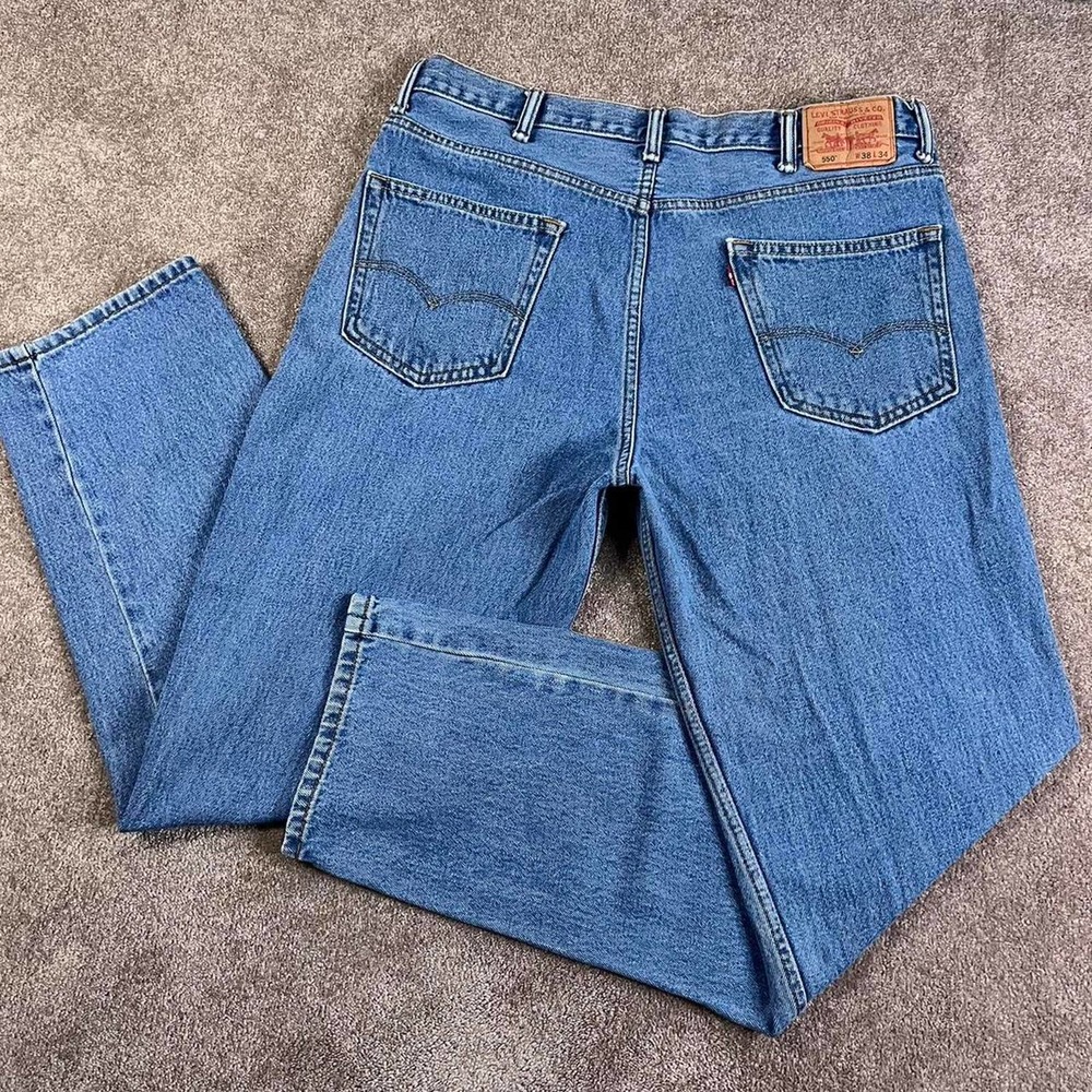 Vintage Levi's 550 straight fit jeans